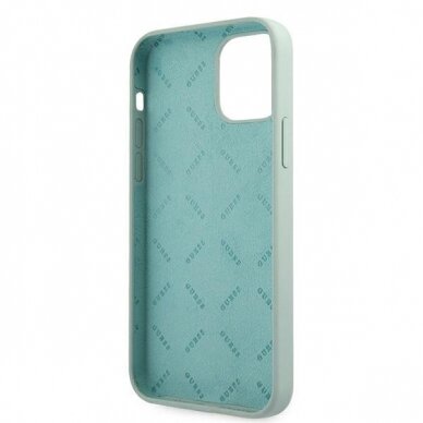 Dėklas Guess GUHCP12LLSVSBF Silicone Vintage iPhone 12 Pro Max 6,7" Melsvas 6 Dėklas Guess GUHCP12LLSVSBF Silicone Vintage iPhone 12 Pro Max 6,7" Melsvas 6