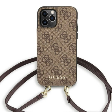 Guess GUHCP12MCB4GB iPhone 12/12 Pro 6.1 "Rudas / Rudas hardcase 4G Crossbody Cardslot 2