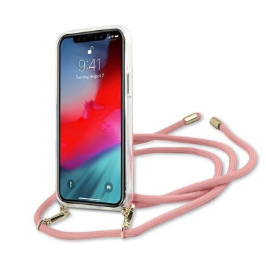 Dėklas Guess GUHCP12SCRTVSPI Script Vintage iPhone 12 mini 5,4" Rožinis 2 Dėklas Guess GUHCP12SCRTVSPI Script Vintage iPhone 12 mini 5,4" Rožinis 2