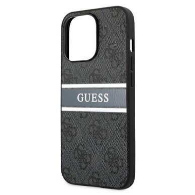 iPhone 13 / 13 Pro Guess 4G Stripe dėklas – pilkas 5 iPhone 13 / 13 Pro Guess 4G Stripe dėklas – pilkas 5