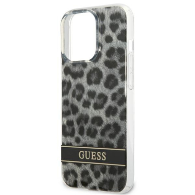 Dėklas Guess GUHCP13LHSLEOK iPhone 13 Pro Leopard Pilkas 5 Dėklas Guess GUHCP13LHSLEOK iPhone 13 Pro Leopard Pilkas 5