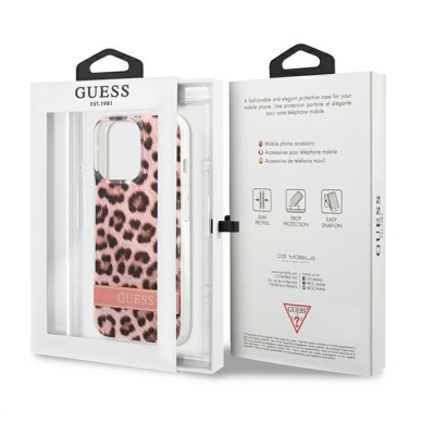 Dėklas Guess Leopard GUHCP13LHSLEOP iPhone 13 Pro Rožinis 7 Dėklas Guess Leopard GUHCP13LHSLEOP iPhone 13 Pro Rožinis 7