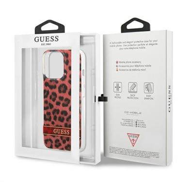 Dėklas Guess Leopard GUHCP13LHSLEOR iPhone 13 Pro Raudonas 7 Dėklas Guess Leopard GUHCP13LHSLEOR iPhone 13 Pro Raudonas 7