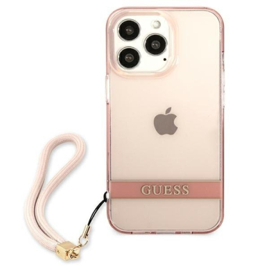 Originalus dėklas Guess GUHCP13LHTSGSP iPhone 13 Pro rožinis 11 Originalus dėklas Guess GUHCP13LHTSGSP iPhone 13 Pro rožinis 11