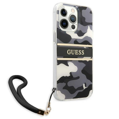 Dėklas Guess GUHCP13LKCABBK iPhone 13 Pro / 13 Juodas 3 Dėklas Guess GUHCP13LKCABBK iPhone 13 Pro / 13 Juodas 3