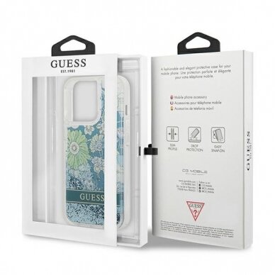 Originalus dėklas Guess GUHCP13LLFLSN iPhone 13 Pro 7 Originalus dėklas Guess GUHCP13LLFLSN iPhone 13 Pro 7