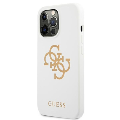 Dėklas Guess GUHCP13LLS4GGWH iPhone 13 Pro / 13 6,1" Baltas 1