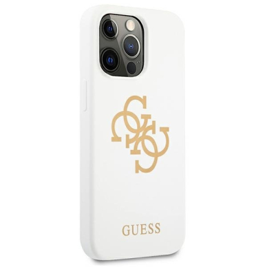 Dėklas Guess GUHCP13LLS4GGWH iPhone 13 Pro / 13 6,1" Baltas 3