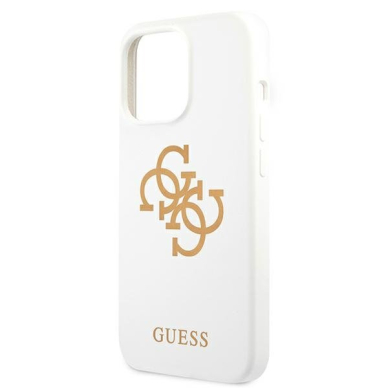 Dėklas Guess GUHCP13LLS4GGWH iPhone 13 Pro / 13 6,1" Baltas 5