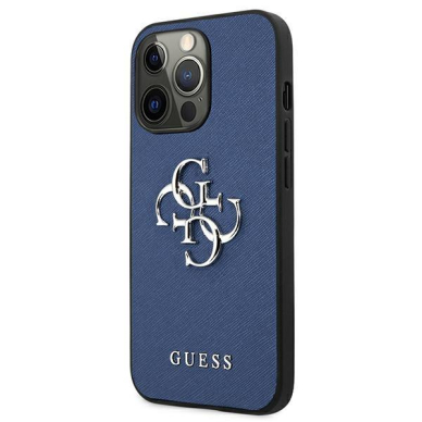 Dėklas Guess GUHCP13LSA4GSBL iPhone 13 Pro Mėlynas 1