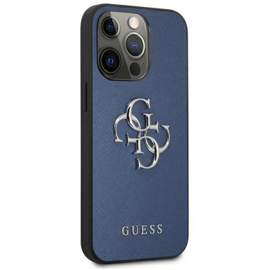 Dėklas Guess GUHCP13LSA4GSBL iPhone 13 Pro Mėlynas 3