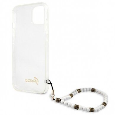 Dėklas Guess GUHCP13MKPSWH iPhone 13 6.1 White Pearl 6 Dėklas Guess GUHCP13MKPSWH iPhone 13 6.1 White Pearl 6
