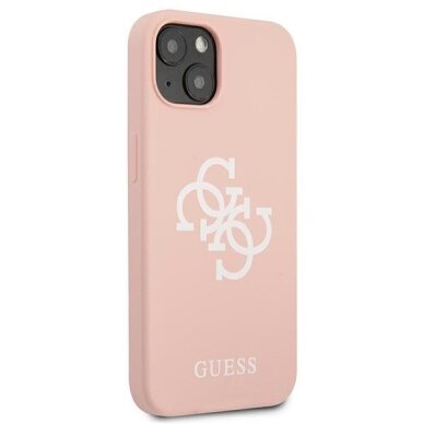 Dėklas Guess GUHCP13MLS4GWPI iPhone 13 6,1" rožinis 3