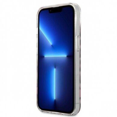 Dėklas Guess Leopard GUHCP13SHSLEOP iPhone 13 mini Rožinis 4 Dėklas Guess Leopard GUHCP13SHSLEOP iPhone 13 mini Rožinis 4