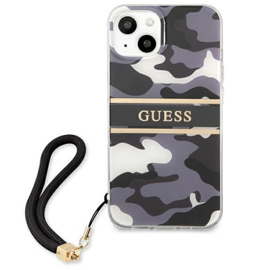 Dėklas Guess GUHCP13SKCABBK iPhone 13 mini Juodas 2 Dėklas Guess GUHCP13SKCABBK iPhone 13 mini Juodas 2