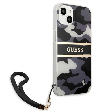 Dėklas Guess GUHCP13SKCABBK iPhone 13 mini Juodas 3 Dėklas Guess GUHCP13SKCABBK iPhone 13 mini Juodas 3