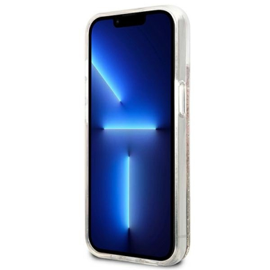 Dėklas Guess Paisley Liquid Glitter GUHCP13SLFLSD iPhone 13 mini Auksinis 8 Dėklas Guess Paisley Liquid Glitter GUHCP13SLFLSD iPhone 13 mini Auksinis 8