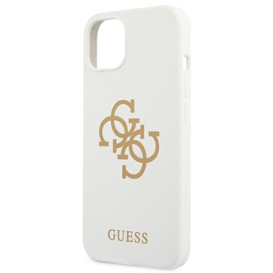Dėklas Guess GUHCP13SLS4GGWH iPhone 13 mini 5,4" baltas 5 Dėklas Guess GUHCP13SLS4GGWH iPhone 13 mini 5,4" baltas 5