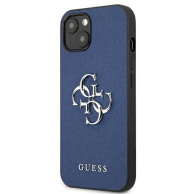 Dėklas Guess GUHCP13SSA4GSBL iPhone 13 mini Mėlynas 1 Dėklas Guess GUHCP13SSA4GSBL iPhone 13 mini Mėlynas 1