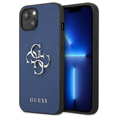 Dėklas Guess GUHCP13SSA4GSBL iPhone 13 mini Mėlynas Dėklas Guess GUHCP13SSA4GSBL iPhone 13 mini Mėlynas