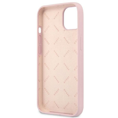 Dėklas Guess Silicone Triangle GUHCP13SSLTGU iPhone 13 mini Purpurinis 6 Dėklas Guess Silicone Triangle GUHCP13SSLTGU iPhone 13 mini Purpurinis 6
