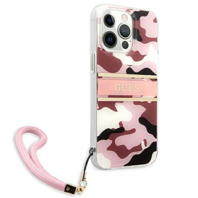Dėklas Guess GUHCP13XKCABPI iPhone 13 Pro Max Rožinis 3