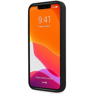 Dėklas Guess Silicone Script Gold Logo GUHCP13XLSLMGBK iPhone 13 Pro Max Juodas 4 Dėklas Guess Silicone Script Gold Logo GUHCP13XLSLMGBK iPhone 13 Pro Max Juodas 4