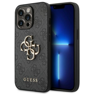 Dėklas Guess GUHCP14L4GMGGR iPhone 14 Pro Pilkas Dėklas Guess GUHCP14L4GMGGR iPhone 14 Pro Pilkas