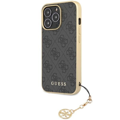 Dėklas Guess 4G Charms Collection GUHCP14XGF4GGR iPhone 14 Pro Max Pilkas 1 Dėklas Guess 4G Charms Collection GUHCP14XGF4GGR iPhone 14 Pro Max Pilkas 1