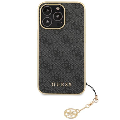 Dėklas Guess 4G Charms Collection GUHCP14XGF4GGR iPhone 14 Pro Max Pilkas 2 Dėklas Guess 4G Charms Collection GUHCP14XGF4GGR iPhone 14 Pro Max Pilkas 2