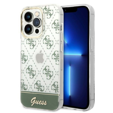 Dėklas Guess 4G Pattern Script GUHCP14XHG4MHA iPhone 14 Pro Max Chaki Dėklas Guess 4G Pattern Script GUHCP14XHG4MHA iPhone 14 Pro Max Chaki
