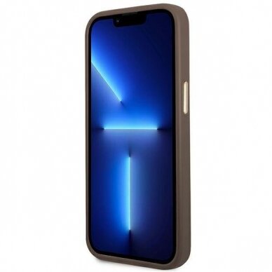 Dėklas Guess Vintage Gold Logo GUHCP14XHG4SHW iPhone 14 Pro Max Rudas 4 Dėklas Guess Vintage Gold Logo GUHCP14XHG4SHW iPhone 14 Pro Max Rudas 4