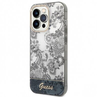 Dėklas Guess Porcelain Collection GUHCP14XHGPLHG iPhone 14 Pro Max Pilkas 1 Dėklas Guess Porcelain Collection GUHCP14XHGPLHG iPhone 14 Pro Max Pilkas 1