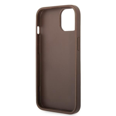Originalus dėklas Guess GUHCP15S4GMGBR iPhone 15 6.1  Rudas/Rudas hardcase 4G Big Metal Logo 6 Originalus dėklas Guess GUHCP15S4GMGBR iPhone 15 6.1  Rudas/Rudas hardcase 4G Big Metal Logo 6