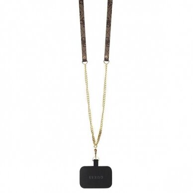 Originalus dėklas Guess GUHCP15SP4TDSCPW iPhone 15 6.1 Rudas/Rudas hardcase Crossbody 4G Metal Logo 1 Originalus dėklas Guess GUHCP15SP4TDSCPW iPhone 15 6.1 Rudas/Rudas hardcase Crossbody 4G Metal Logo 1