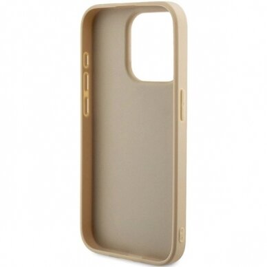 Originalus Guess dėklas GUHCP15XPSAIRSD iPhone 15 Pro Max 6.7" Auksinis/Auksinis hardcase Saffiano Iridescent Script 6 Originalus Guess dėklas GUHCP15XPSAIRSD iPhone 15 Pro Max 6.7" Auksinis/Auksinis hardcase Saffiano Iridescent Script 6