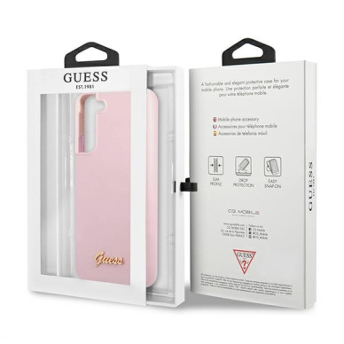 Dėklas Guess GUHCS22MLSLMGLA Samsung Galaxy S22 Plus S906 Rožinis 7 Dėklas Guess GUHCS22MLSLMGLA Samsung Galaxy S22 Plus S906 Rožinis 7