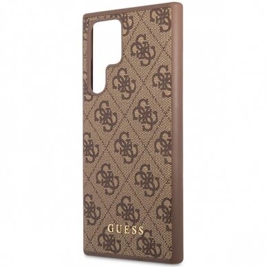Dėklas Guess GUHCS23LG4GFBR Samsung Galaxy S23 Ultra Rudas 5 Dėklas Guess GUHCS23LG4GFBR Samsung Galaxy S23 Ultra Rudas 5