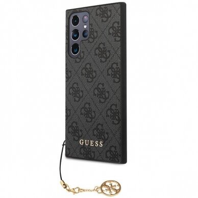 Dėklas Guess GUHCS23LGF4GGR Samsung Galaxy S23 Ultra Pilkas 1