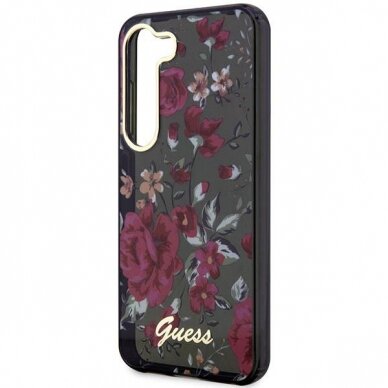 Dėklas Guess Flower GUHCS23MHCFWSA Samsung Galaxy S23 Plus S916 Žalias 5 Dėklas Guess Flower GUHCS23MHCFWSA Samsung Galaxy S23 Plus S916 Žalias 5