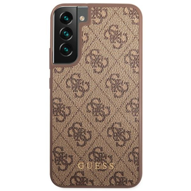 Dėklas Guess GUHCS23SG4GFBR Samsung Galaxy S23 Rudas 2 Dėklas Guess GUHCS23SG4GFBR Samsung Galaxy S23 Rudas 2
