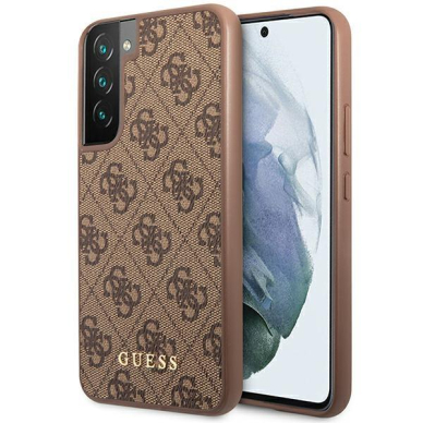 Dėklas Guess GUHCS23SG4GFBR Samsung Galaxy S23 Rudas Dėklas Guess GUHCS23SG4GFBR Samsung Galaxy S23 Rudas