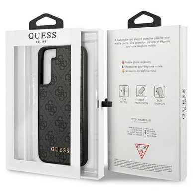Dėklas Guess GUHCS23SG4GFGR Samsung Galaxy S23 Pilkas 7 Dėklas Guess GUHCS23SG4GFGR Samsung Galaxy S23 Pilkas 7