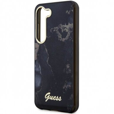 Dėklas Guess Marble GUHCS23SHTMRSK Samsung Galaxy S23 S911 Juodas-auksinis 5 Dėklas Guess Marble GUHCS23SHTMRSK Samsung Galaxy S23 S911 Juodas-auksinis 5