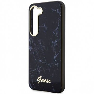 Dėklas Guess Marble GUHCS23SPCUMAK Samsung Galaxy S23 S911 Juodas 5 Dėklas Guess Marble GUHCS23SPCUMAK Samsung Galaxy S23 S911 Juodas 5