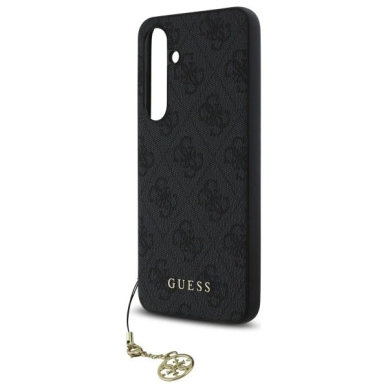 Dėklas Guess GUHCS24FEGF4GGR S24 FE S721 gray/gray hard 4G Charms Collection 5 Dėklas Guess GUHCS24FEGF4GGR S24 FE S721 gray/gray hard 4G Charms Collection 5