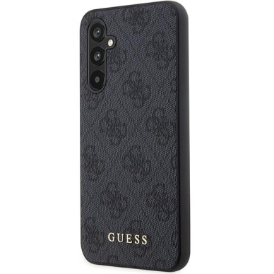 Dėklas Guess 4G Metal Gold Logo GUHCSA54G4GFGR Samsung Galaxy A54 5G A546 Pilkas 1