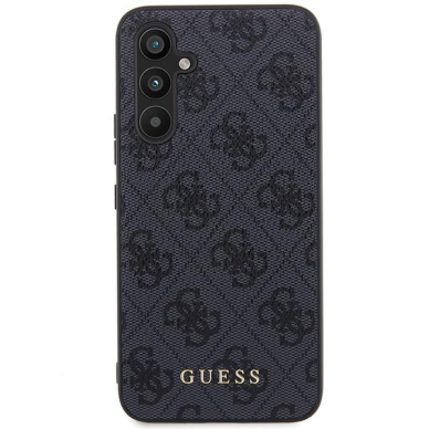 Dėklas Guess 4G Metal Gold Logo GUHCSA54G4GFGR Samsung Galaxy A54 5G A546 Pilkas 2
