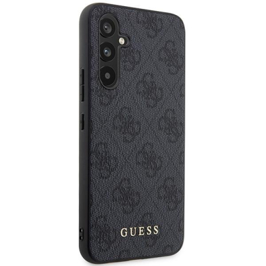 Dėklas Guess 4G Metal Gold Logo GUHCSA54G4GFGR Samsung Galaxy A54 5G A546 Pilkas 3
