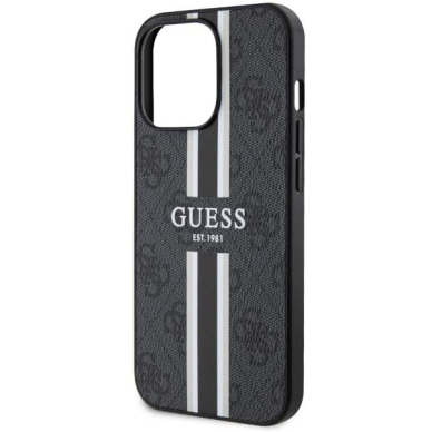 Dėklas Guess 4G Printed Stripes MagSafe GUHMP13XP4RPSK iPhone 13 Pro Max Juodas 5 Dėklas Guess 4G Printed Stripes MagSafe GUHMP13XP4RPSK iPhone 13 Pro Max Juodas 5